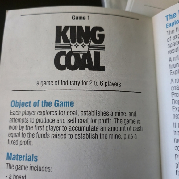 Vintage King Coal Board Game (1984) - Never Played! Complete - Picture 8 of 10
